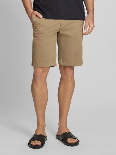 Marc O'Polo Regular Fit Bermudas aus Baumwoll-Mix Modell 'RESO JOGGER' Beige 4