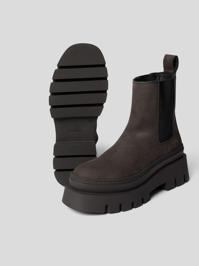 Copenhagen Chelsea Boots mit Label-Detail Schwarz 6