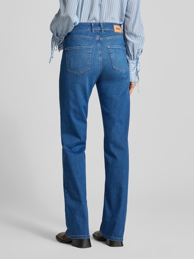 Angels Wide Leg Jeans im 5-Pocket-Design Modell 'LARA' Marine 5