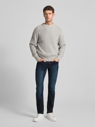 MAC regular fit jeans met steekzakken model 'ARNE PIPE' Marineblauw - 1