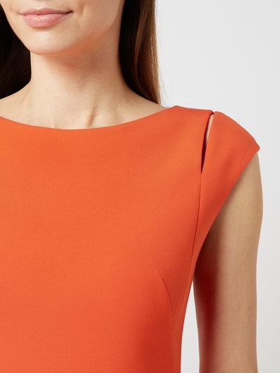 BOSS Etuikleid mit Cut Outs Modell 'Dileky' Orange 3