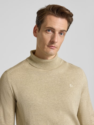 Lerros Coltrui met labelstitching Beige - 3