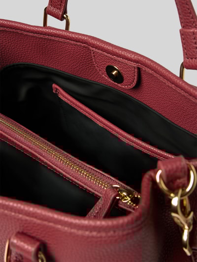 VALENTINO BAGS Handtasche mit Label-Applikation Modell 'BRIXTON' Bordeaux 4