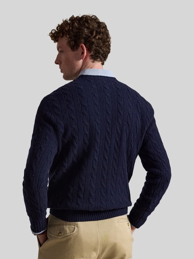 Polo Ralph Lauren Regular Fit Pullover aus Woll-Kaschmir-Mix Marine 5