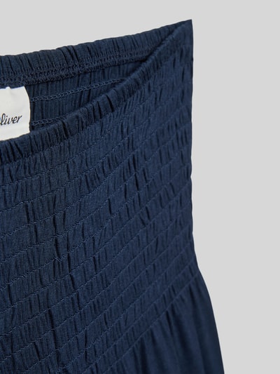 Productfoto, Ausgestellter Midi-Rock aus Lyocell-Mix van s.Oliver RED LABEL, effen, uitlopend, midilengte, elastische boord, stretch, lyocellmix