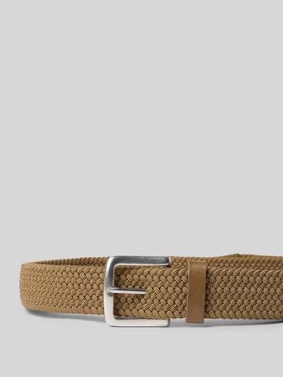 Marc O'Polo Riem met vlechtpatroon Zand - 2
