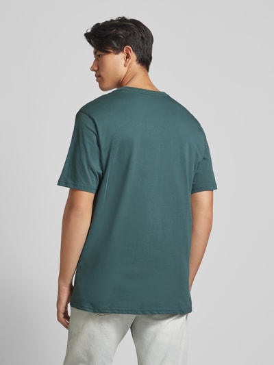 Dickies T-Shirt mit Label-Print Modell 'AITKIN' Petrol 5