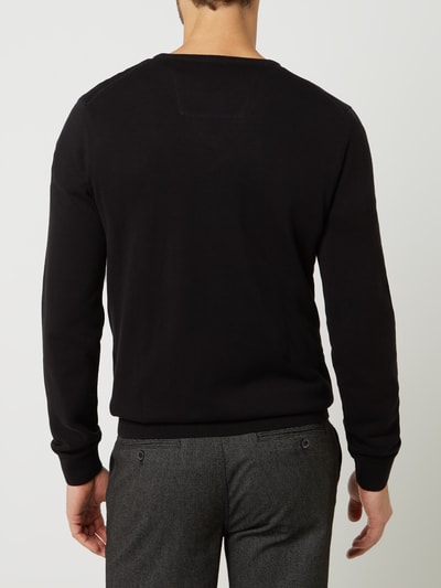 s.Oliver RED LABEL Pullover van katoen  Zwart - 5