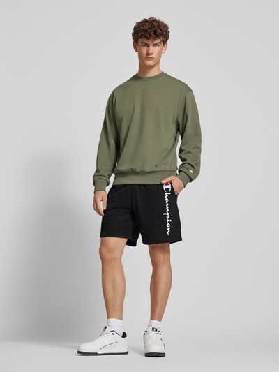 CHAMPION Sweatshorts met elastische band Zwart - 1