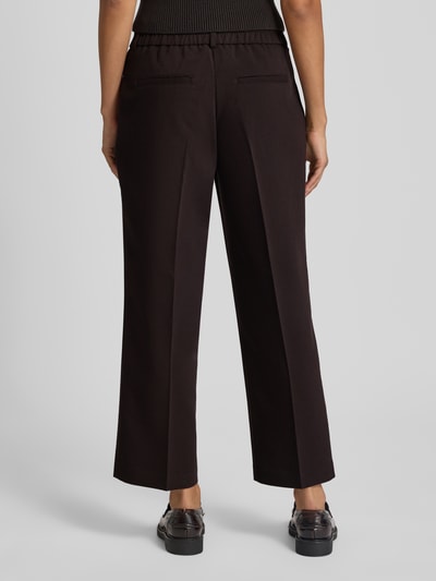 OPUS Broek in verkorte pasvorm, model 'Meeri city' Chocoladebruin - 5