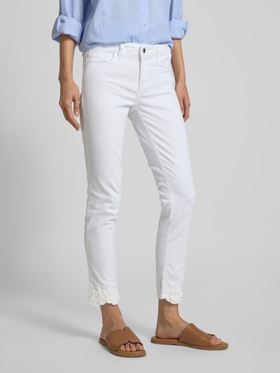 Liu Jo White Skinny Fit Jeans mit 5-Pocket-Design Weiss 4