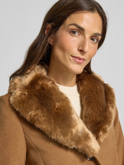 Lauren Ralph Lauren Płaszcz z mieszanki wełny z domieszką kaszmiru Beżowy 3