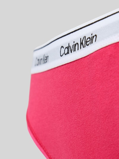 Calvin Klein Underwear Thong mit Logo-Stitching Modell 'Carousel' Pink 2