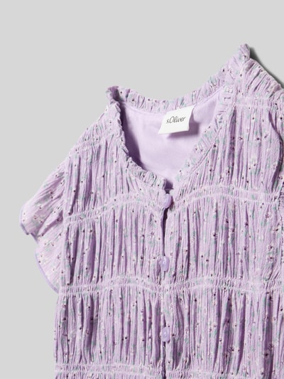 s.Oliver RED LABEL Tailliertes Freizeitkleid aus reiner Viskose Lavender 2