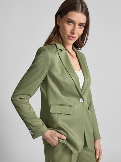 More & More Blazer mit Strukturmuster Oliv 3