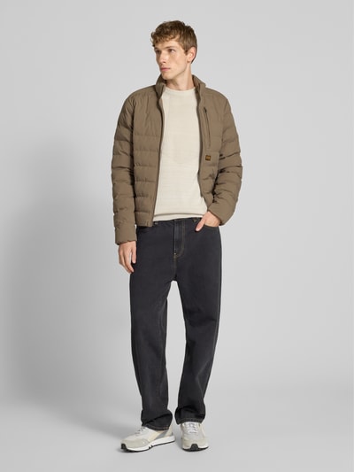 G-Star Raw Steppjacke mit Label-Patch Modell 'Foundation' Khaki 1