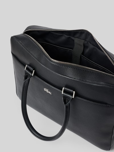 Lacoste Laptoptasche mit Logo-Detail Black 4