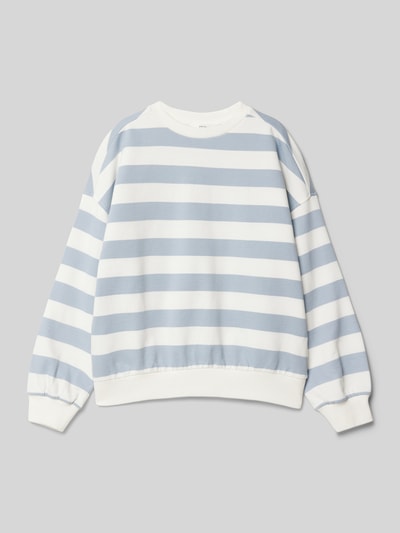 Mango Sweatshirt mit Rundhalsausschnitt Bleu 1