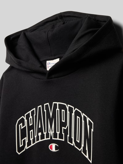 CHAMPION Hoodie mit Kapuze Black 2