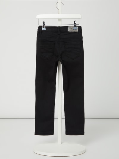 Blue Effect Special skinny fit jeans met stretch Zwart - 3