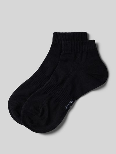 SNOCKS Socken mit elastischem Bund im 2er-Pack Black 2
