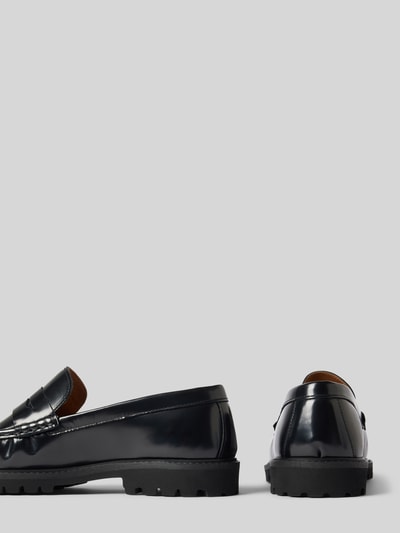 SELECTED HOMME Penny-Loafer mit Blockabsatz Modell 'HUGO' Black 2