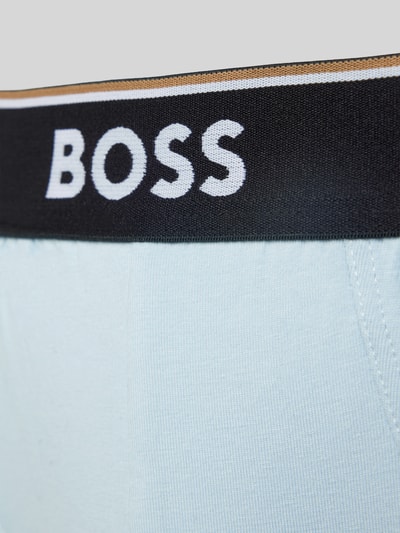 BOSS Slip mit Label-Bund im 3er-Pack Petrol 2