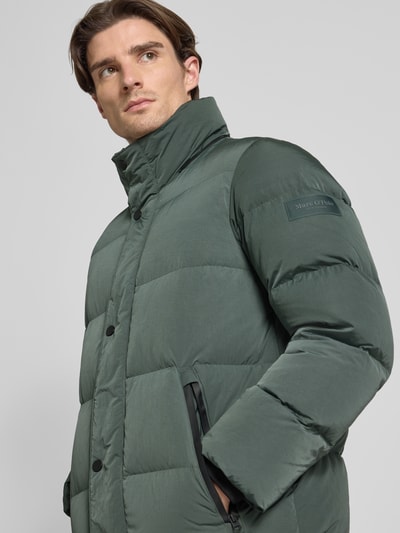Marc O'Polo Regular Fit Daunenjacke mit abnehmbarer Kapuze Graphit 3