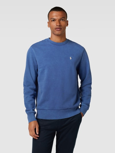 Polo Ralph Lauren Sweatshirt mit Logo-Stitching Marine 4