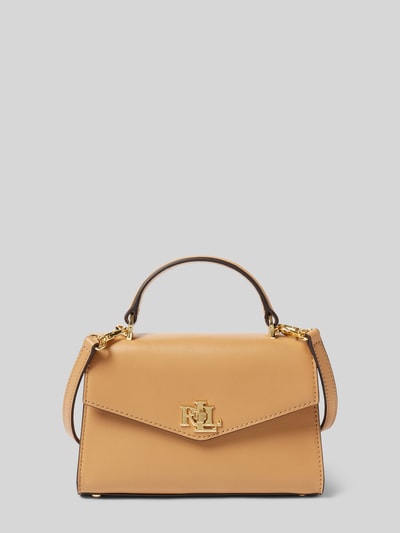 Lauren Ralph Lauren Handtasche mit Label-Applikation Modell 'FARRAH' Sand 1