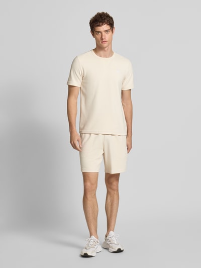 adidas Originals Relaxed fit sweatshorts met katoen en logostitching Offwhite - 1