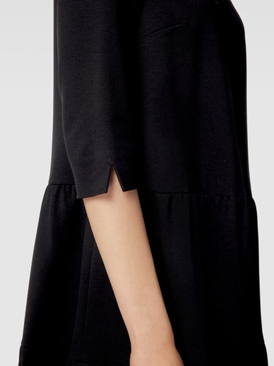 Marc Cain Knielanges Kleid mit Nahtreißverschluss Black 3