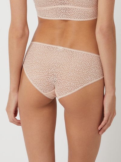 DKNY Slip mit Stickereien Hellrosa 5