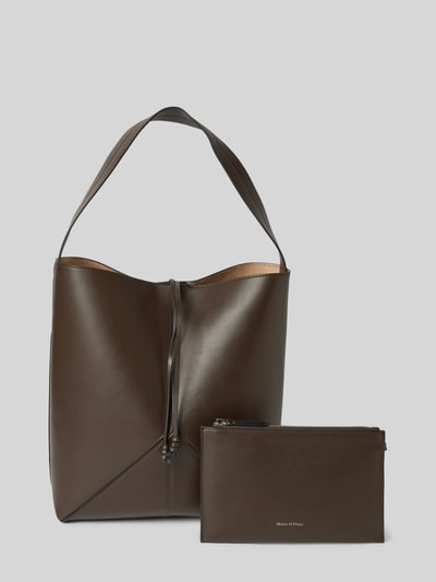 Marc O'Polo Hobo Bag aus einer Lederalternative  Taupe 2