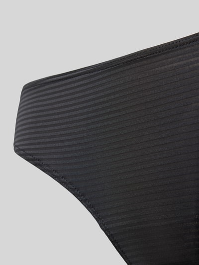 Skiny Bikini Brief in semitransparentem Design Modell 'Timeless' Dunkelgrau 2