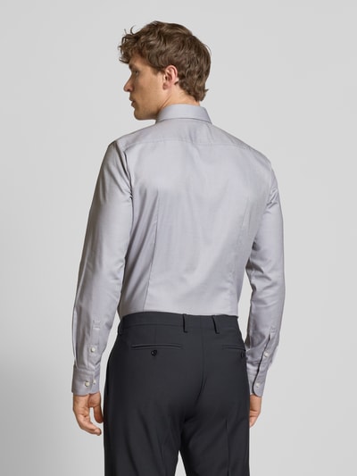 BOSS Slim fit zakelijk overhemd van een mix van katoen en elastaan Zilver - 5