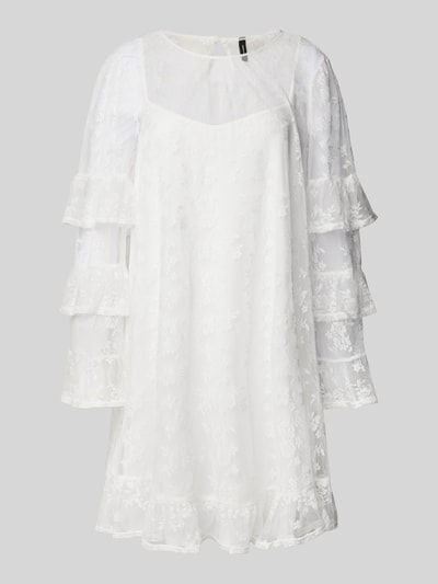 Vero Moda Oversized Freizeitkleid in semitransparenter Optik Modell 'CELINE' Offwhite 2