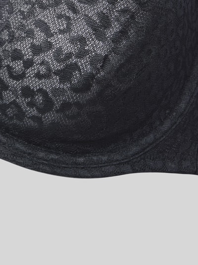 Produktfoto, Minimizer-BH aus Spitze von LASCANA, elastyczna mieszanka materiałów, ozdobna kokarda, koronka, zapięcie na haftkę na tyle