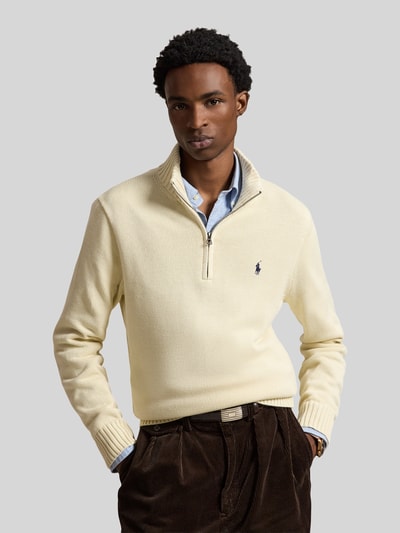 Polo Ralph Lauren Regular fit schipperstrui van puur katoen Offwhite - 4