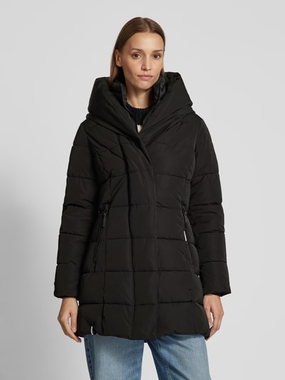 khujo Steppjacke mit Kapuze Black 4