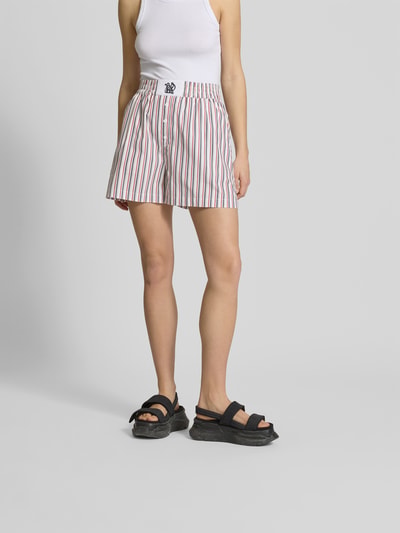 BAUM & PFERDGARTEN Shorts mit elastischem Bund Rot 4