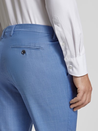 Cinque Tapered Fit Anzughose mit Bügelfalten Modell 'Monopoli' Blau 3