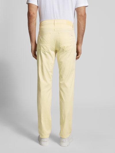 Brax Regular Fit Chino im 5-Pocket-Design Modell 'ULTRALIGHT' Hellgelb 5
