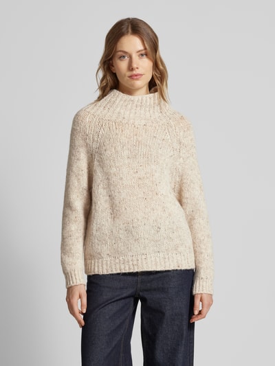 MAX&Co. Strickpullover mit Rundhalsausschnitt Modell 'BERTA' Offwhite 4