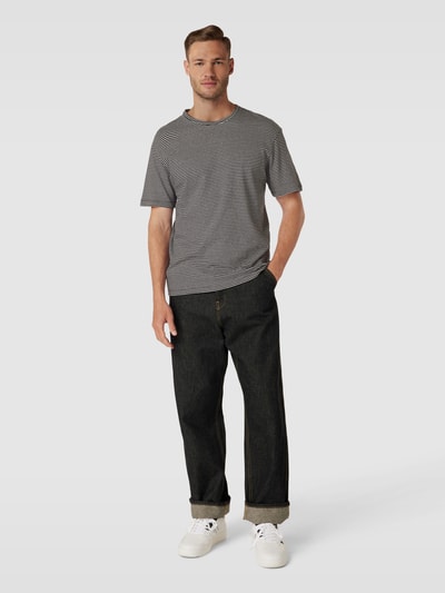 Jack & Jones Premium T-shirt met streepmotief Zwart - 1