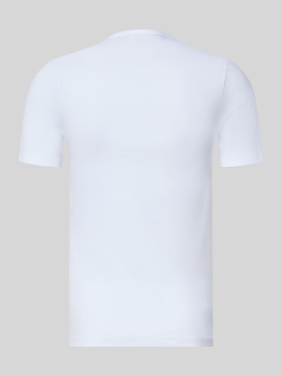 Produktfoto, Slim Fit T-Shirts aus reiner Baumwolle im 3er-Pack von BOSS, reine weiße Farbe, glatte Textur, Herren T-Shirt