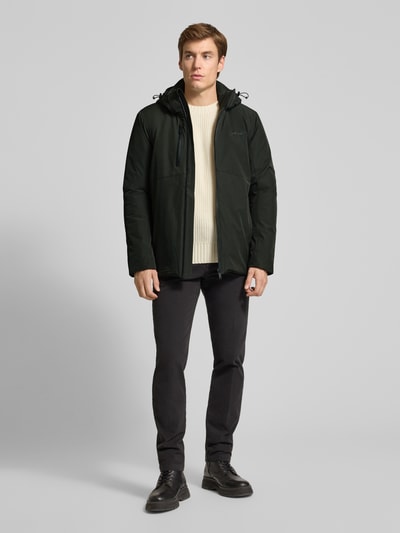 Lindbergh Parka met ritssluiting Donkergroen - 1