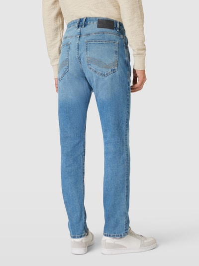 Tom Tailor Slim Fit Jeans mit Eingrifftaschen Hellblau Melange 5