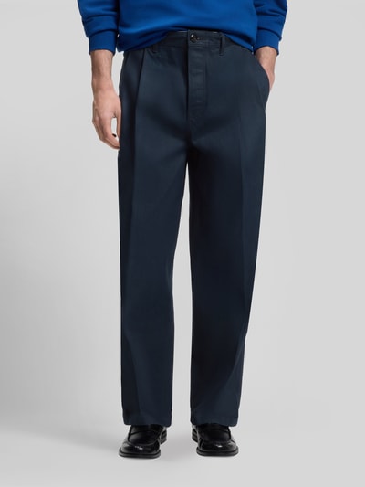 HUGO Baggy Fit Weite Hose aus reiner Baumwolle Modell 'HUGO 249' Jeansblau 4