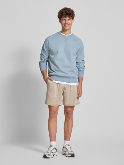 PEGADOR Shorts mit elastischem Bund Taupe 1